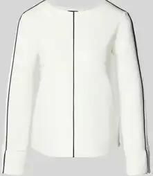 S.Oliver BLACK LABEL Regular fit sweatshirt met contrasterende naden - Foto 4