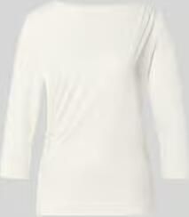 S.Oliver BLACK LABEL Regular fit t-shirt met boothals