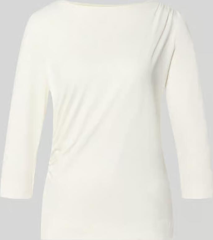 S.Oliver BLACK LABEL Regular fit t-shirt met boothals