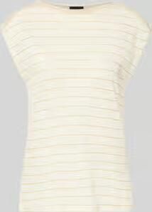 S.Oliver BLACK LABEL regular fit T-shirt met linnen