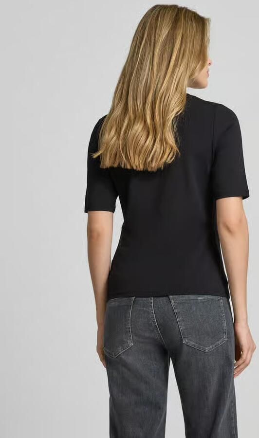 S.Oliver BLACK LABEL Regular fit T-shirt van katoenmix - Foto 3