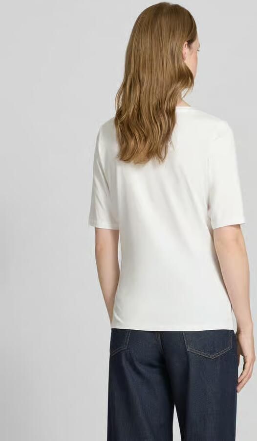 S.Oliver BLACK LABEL Regular fit T-shirt van katoenmix