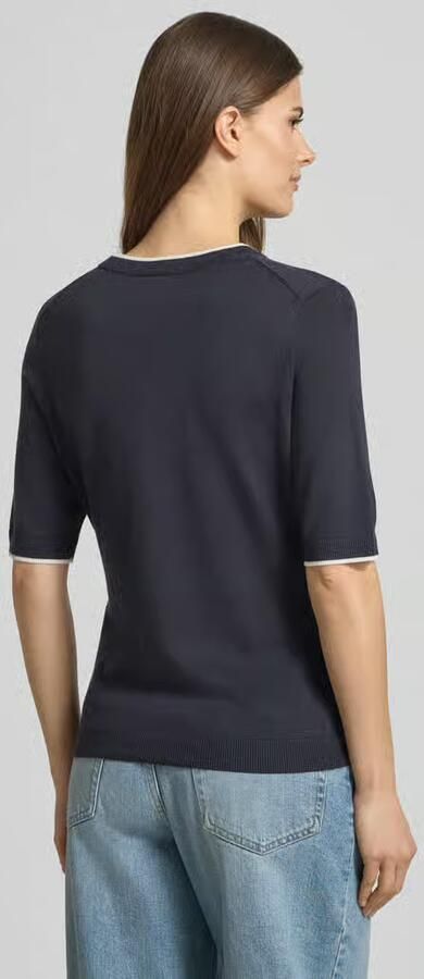 S.Oliver BLACK LABEL regular fit t-shirt van mix van katoen en modal - Foto 7