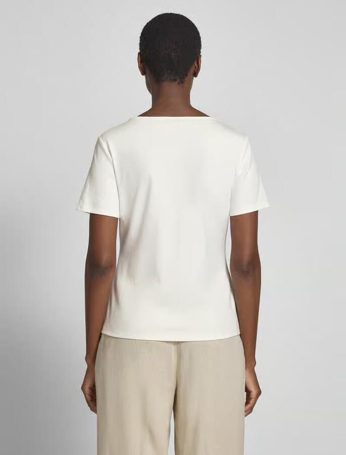 S.Oliver BLACK LABEL Regular fit T-shirt van puur katoen
