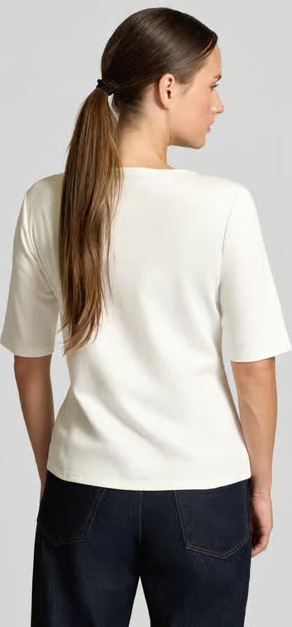 S.Oliver BLACK LABEL Regular fit T-shirt van puur katoen