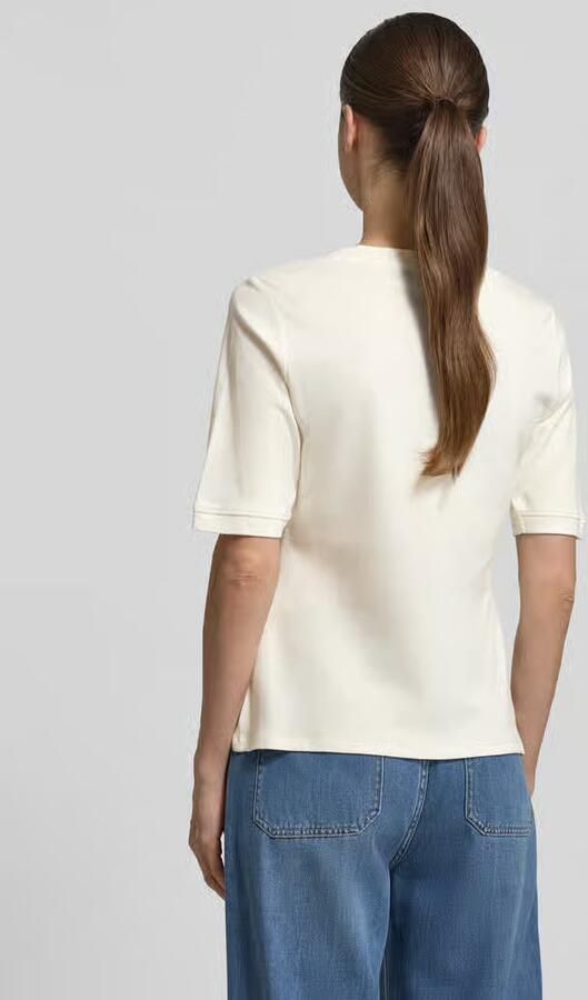S.Oliver BLACK LABEL Regular fit T-shirt van puur katoen - Foto 3