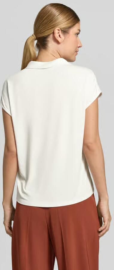 S.Oliver BLACK LABEL regular fit T-shirt van viscosemix - Foto 3
