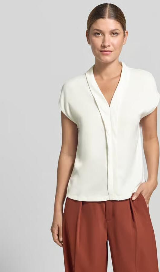 S.Oliver BLACK LABEL regular fit T-shirt van viscosemix - Foto 2