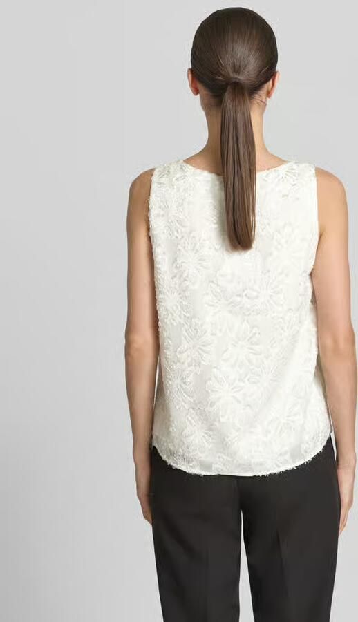 S.Oliver BLACK LABEL regular fit top met bloemenmotief - Foto 6