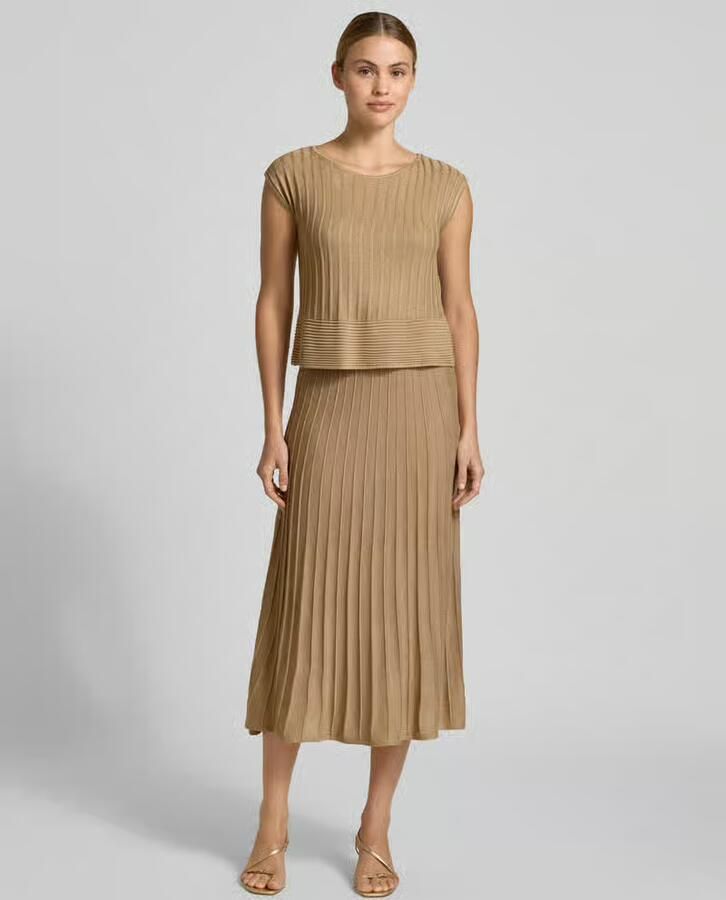 S.Oliver BLACK LABEL regular fit tricotjurk van viscosemix - Foto 4
