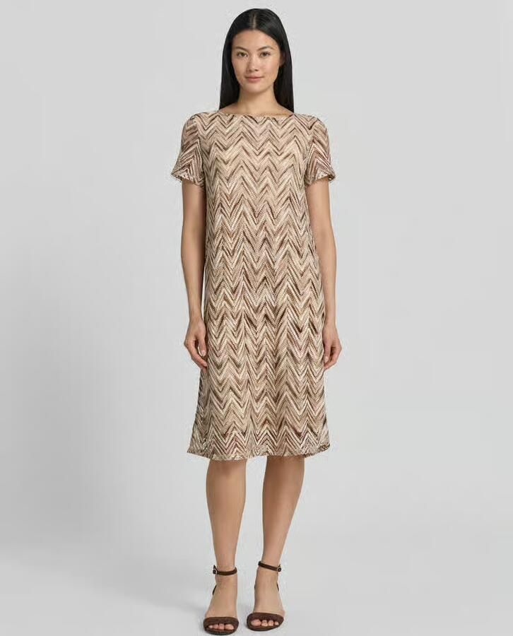S.Oliver BLACK LABEL regular fit vrijetijdsjurk met ajourpatroon - Foto 2