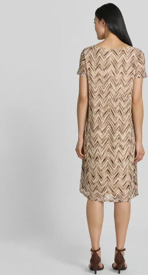 S.Oliver BLACK LABEL regular fit vrijetijdsjurk met ajourpatroon - Foto 3
