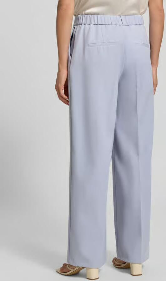 S.Oliver BLACK LABEL regular fit wijdte broek met persplooien - Foto 3