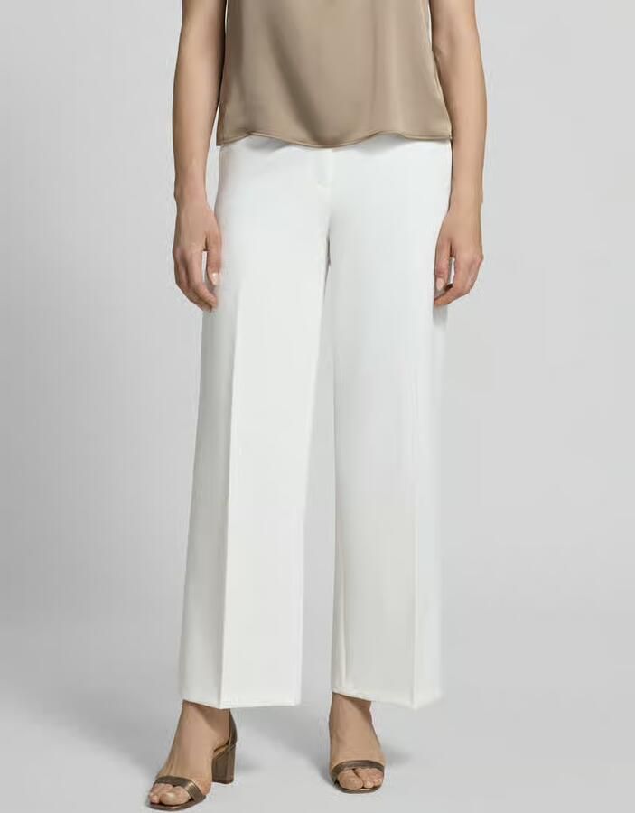 S.Oliver BLACK LABEL regular fit wijdte broek met persplooien - Foto 2