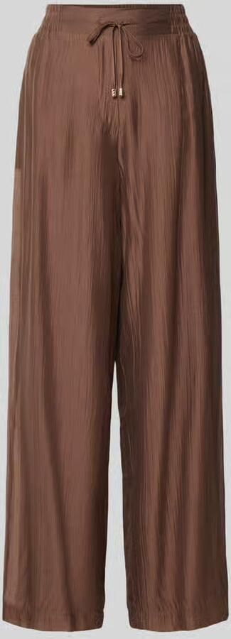 S.Oliver BLACK LABEL regular fit wijdte broek van lyocellmix