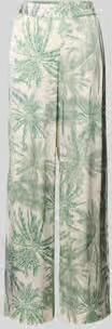 S.Oliver BLACK LABEL regular fit wijdte broek van pure viscose