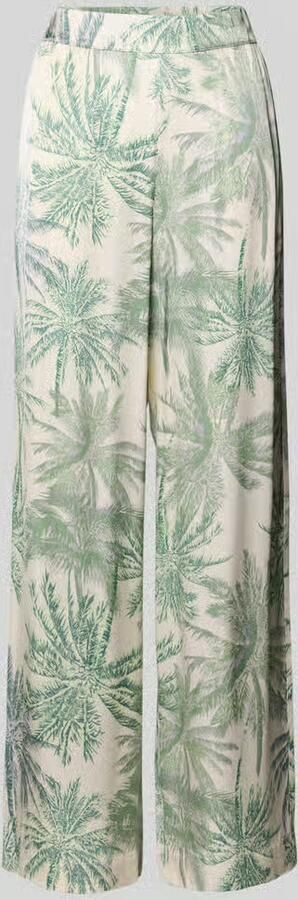 S.Oliver BLACK LABEL regular fit wijdte broek van pure viscose - Foto 2