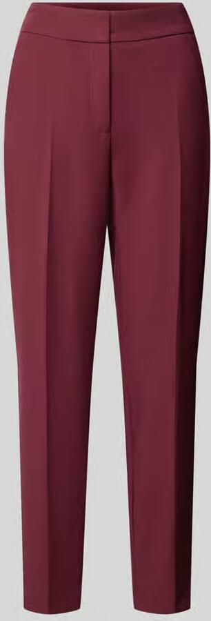 S.Oliver BLACK LABEL Regular fit zakelijke broek met persplooi
