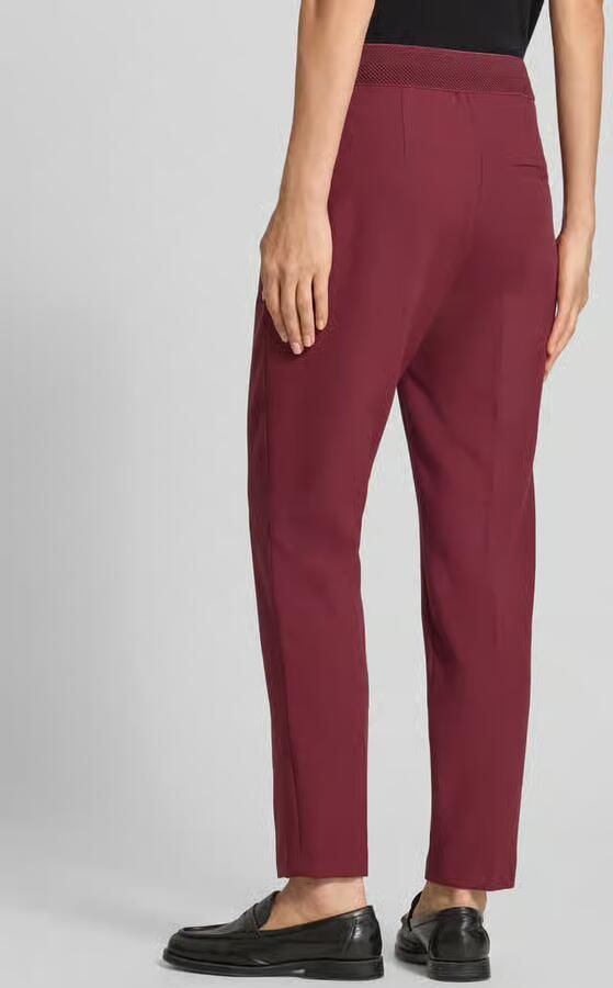 S.Oliver BLACK LABEL Regular fit zakelijke broek met persplooi - Foto 3