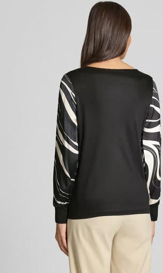 S.Oliver BLACK LABEL Relaxed fit blouse van pure viscose - Foto 3