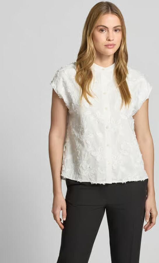 S.Oliver BLACK LABEL relaxed fit blousetop met katoen aandeel - Foto 4