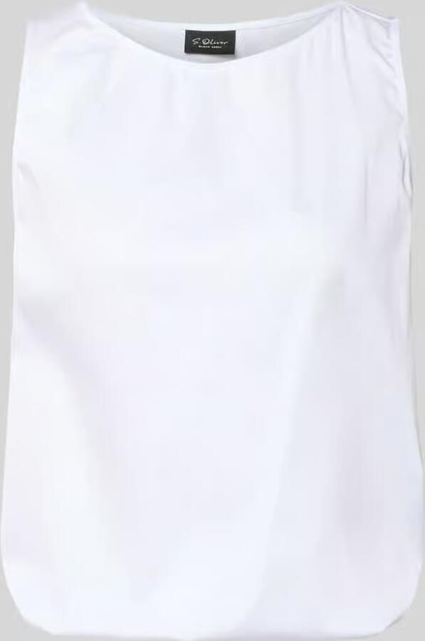 S.Oliver BLACK LABEL relaxed fit blousetop van katoenmix - Foto 2