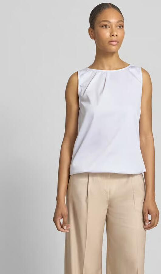 S.Oliver BLACK LABEL relaxed fit blousetop van katoenmix - Foto 4