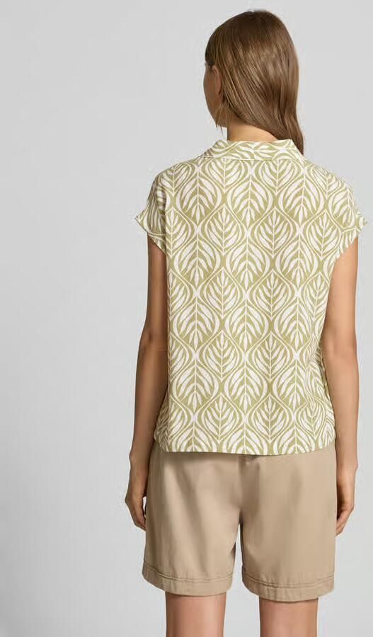 S.Oliver BLACK LABEL Blouse met korte mouwen met print all-over
