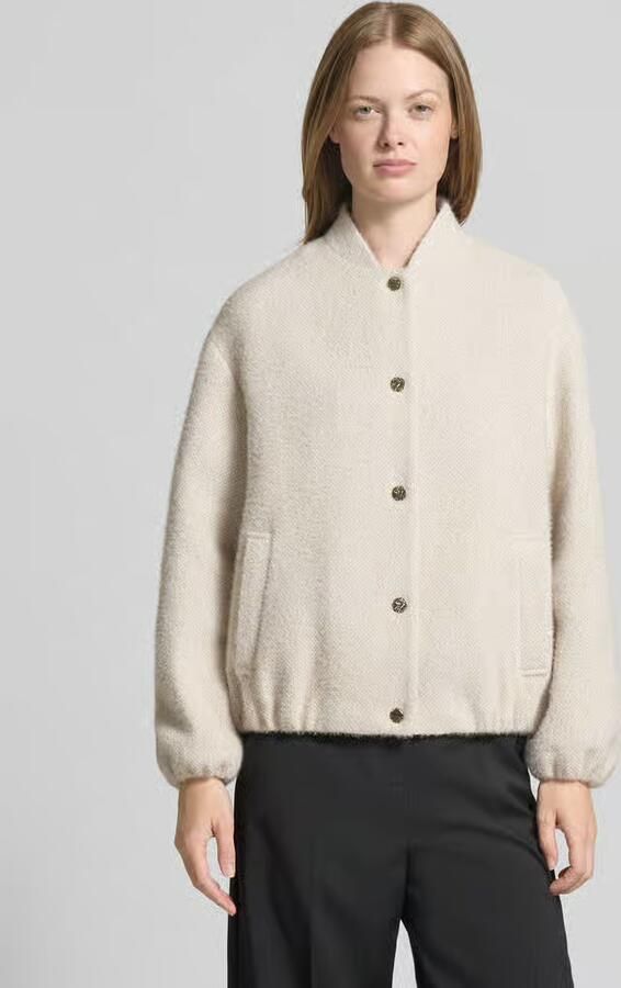 S.Oliver BLACK LABEL Relaxed fit blouson met all-over motief - Foto 2