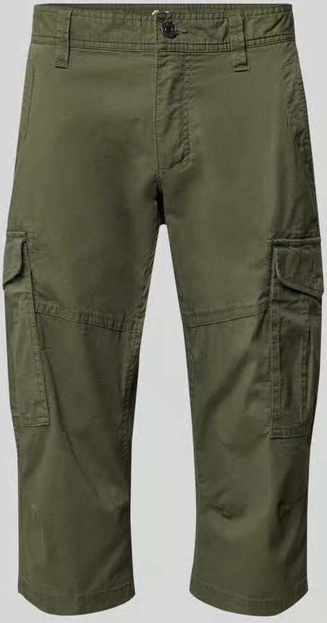 S.Oliver BLACK LABEL relaxed fit cargoshorts van katoenmix