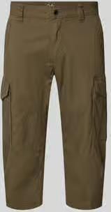 S.Oliver BLACK LABEL relaxed fit cargoshorts van katoenmix