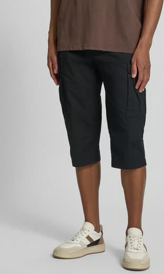 S.Oliver BLACK LABEL relaxed fit cargoshorts van katoenmix - Foto 3