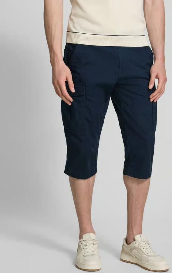 S.Oliver BLACK LABEL relaxed fit cargoshorts van katoenmix - Foto 3