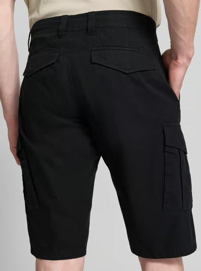 S.Oliver BLACK LABEL relaxed fit cargoshorts van puur katoen