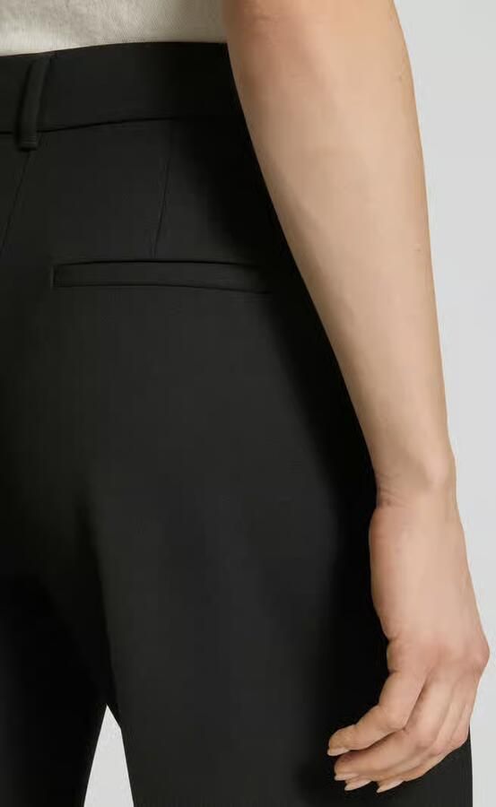 S.Oliver BLACK LABEL Relaxed fit pantalon van viscosemix met persplooien - Foto 2