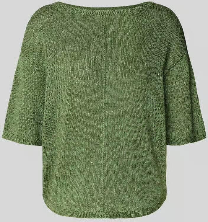 S.Oliver BLACK LABEL relaxed fit pullover met boothals - Foto 2