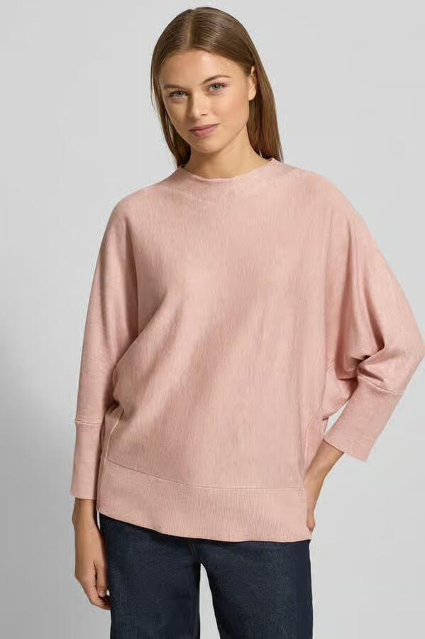 S.Oliver BLACK LABEL Relaxed fit pullover met turtleneck van viscosemix - Foto 2
