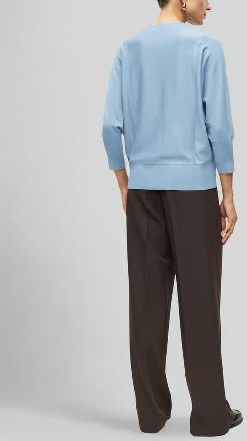 S.Oliver BLACK LABEL relaxed fit pullover met vleermuismouwen - Foto 4