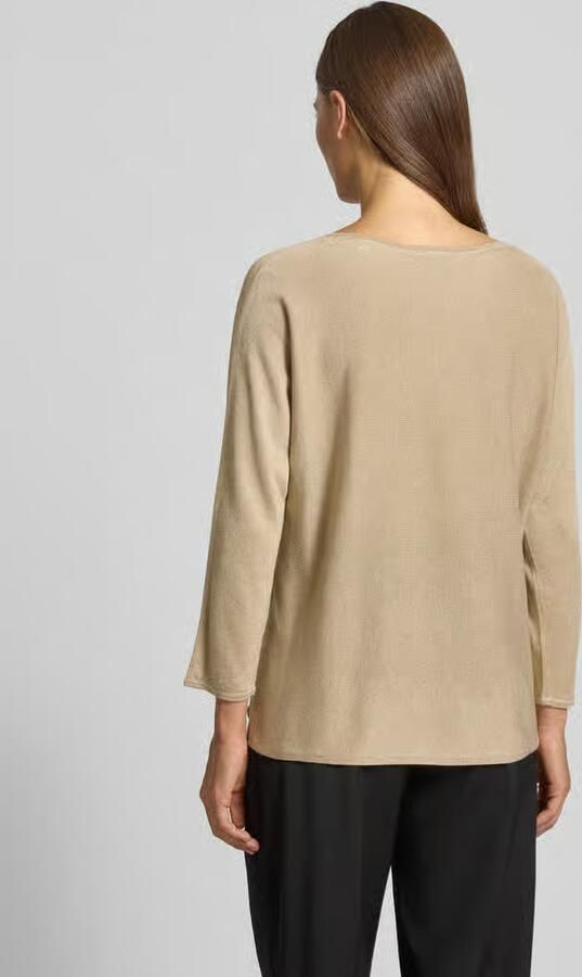 S.Oliver BLACK LABEL Relaxed fit pullover van viscosemix - Foto 4