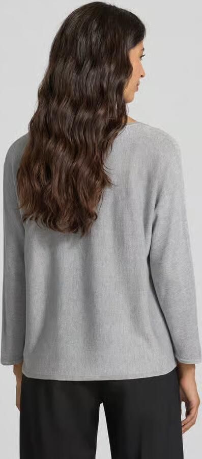 S.Oliver BLACK LABEL Relaxed fit pullover van viscosemix - Foto 4