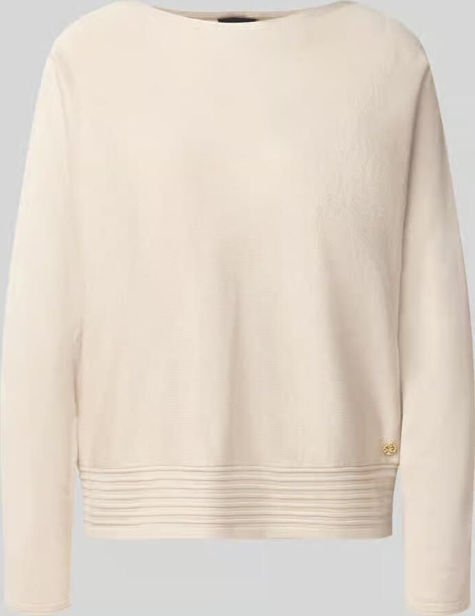 S.Oliver BLACK LABEL relaxed fit pullover van viscosemix - Foto 4