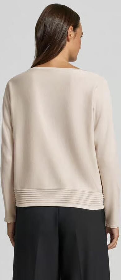 S.Oliver BLACK LABEL relaxed fit pullover van viscosemix - Foto 6