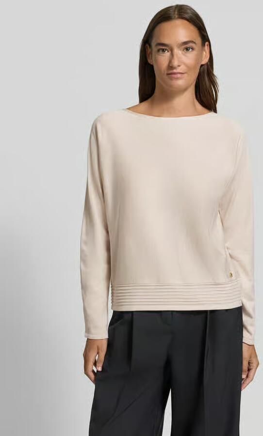 S.Oliver BLACK LABEL relaxed fit pullover van viscosemix - Foto 5