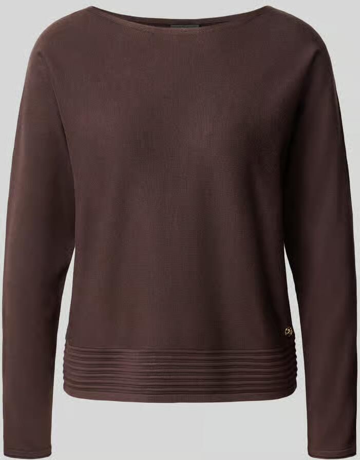 S.Oliver BLACK LABEL relaxed fit pullover van viscosemix - Foto 2