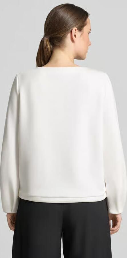 S.Oliver BLACK LABEL relaxed fit sweatshirt van viscosemix - Foto 3