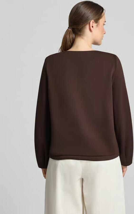 S.Oliver BLACK LABEL relaxed fit sweatshirt van viscosemix