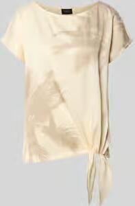S.Oliver BLACK LABEL relaxed fit T-shirt met all-over motief