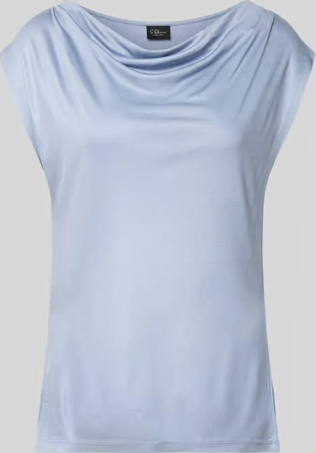 S.Oliver BLACK LABEL relaxed fit T-shirt van pure viscose - Foto 2