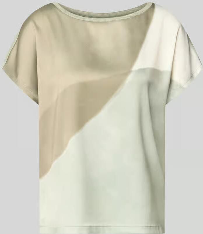 S.Oliver BLACK LABEL relaxed fit t-shirt van viscosemix