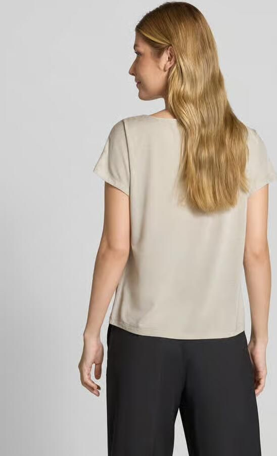 S.Oliver BLACK LABEL Relaxed fit T-shirt van viscosemix - Foto 3